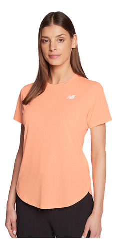 Remera Accelerate Ss Top New Balance Para Mujer