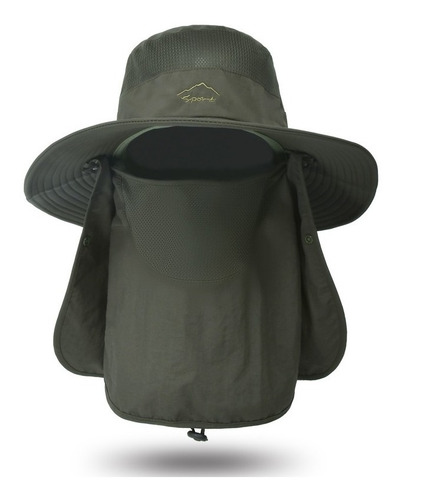 Sombrero Para El Sol Protector Gorro Pescador Anti-uv