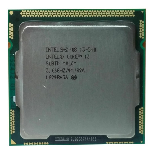 Processador Intel Core I3-540 3.06ghz Cache 4mb Oem Lga 1156