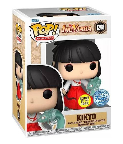 Funko Pop Inuyasha - Kikyo Glow In The Dark Edición Especial