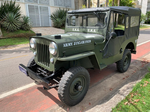 Jeep Willys Cj3-b - Cara De Cavalo - 1954 - Colecionável