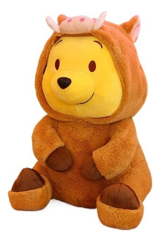 Winnie The Pooh Muñeco Sombrero Abrazable Extraíble De Oso