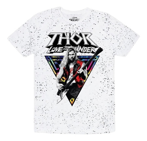 Playera Mascara De Latex Rockstar Mlmv Hombre 