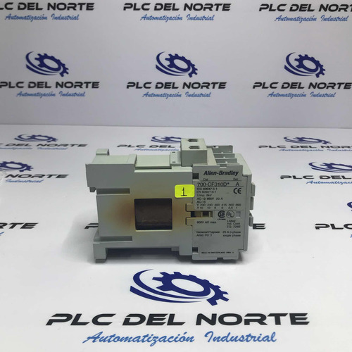 Allen Bradley 700-cf310d Contactor Ser A 1 (Usado)