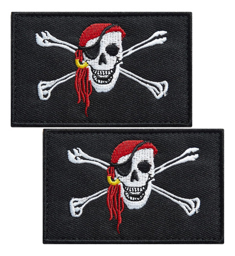 Sokoot Pirate Jolly Roger Red Bandana Banderas Parche Pirata