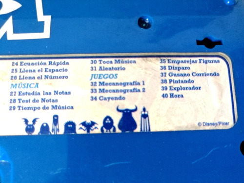 Computadora Didáctica -usada- De Monsters Inc Disney Pixar (Usado)