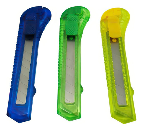 Paquete Cutter Nextep Hoja De 18mm 12 Piezas Navaja Gran /vc