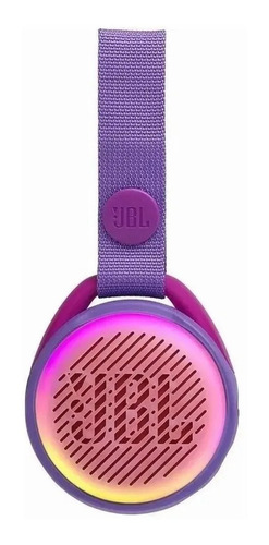Imagen 2 de 2 de Parlante JBL JR Pop portátil con bluetooth iris purple 110V/220V