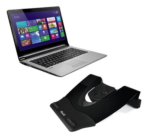 Klip Xtreme Kns-110b Base De Enfriamiento Para Laptop 4 Usb 