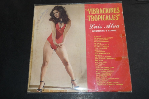 Jch- Luis Alva Orq. Y Coros Ritmos Tropicales Cumbias Lp