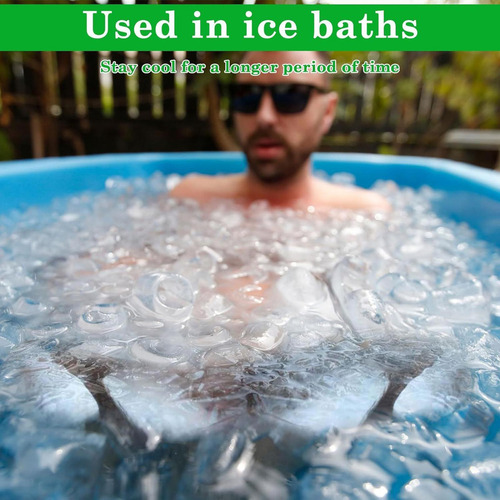 Moldes De Hielo De Silicona Para Baños De Hielo Molde De Lad