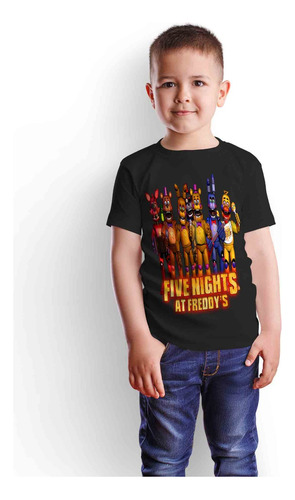 Polera Juvenil Five Nights At Freddy´s D2