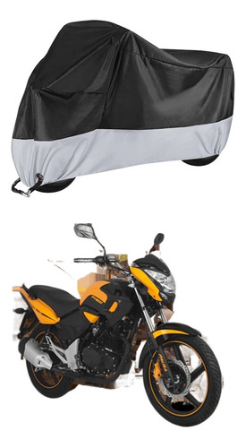 Cubierta Scooter Impermeable Para Italika Ft 200 Amarilla