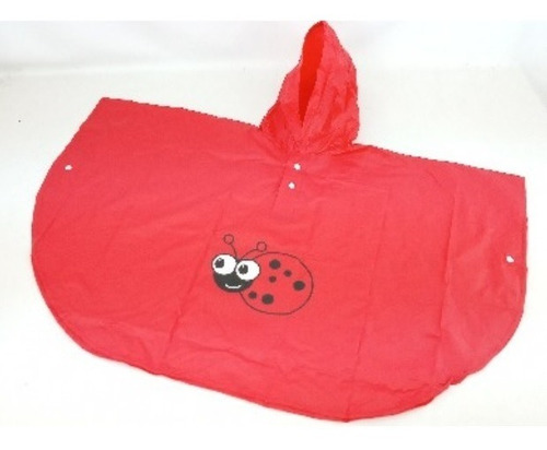 Capa Impermeable Infantil Fl-8622-l Rojo