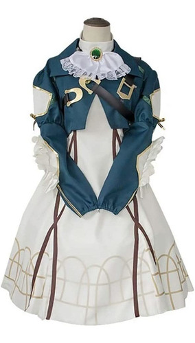 Violet Evergarden Cosplay Anime Disfraz Traje Uniforme