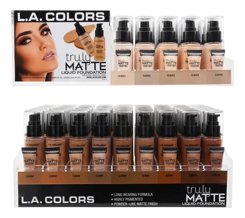 comprar Bases Matte L.a. Colors Display