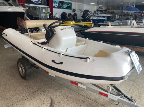 Imagem 1 de 5 de Lancha Sboats S-335 Lx - 2014, Rígido - Motor 40hp Mercury