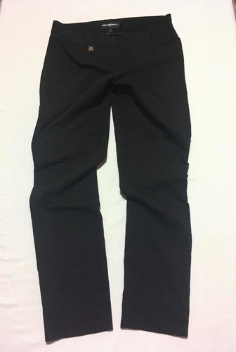 Pantalón Karl Lagerfeld Paris Negro Talla 4 Chica S