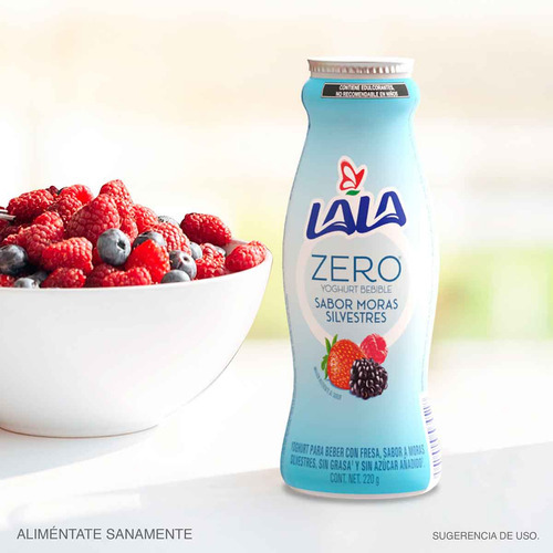 Yoghurt Bebible Lala Zero Moras 220g
