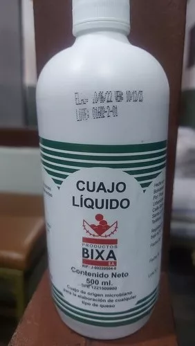 Cuajo Líquido Para Quesos Bixa 1 Litro