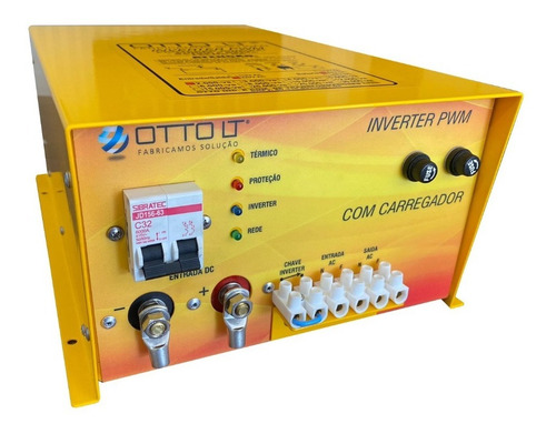 Inversor 3kva Com Carregador Marinizado Náutica E Motorhome