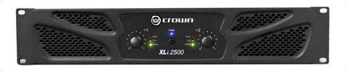 Crown Xli2500 Amplificador De Potencia 1500 W A 8 Ohms Color 52049 Potencia de salida RMS 750 W