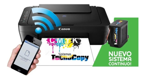 Impresora Canon Wifi Con Sistema Continuo Black Premium 