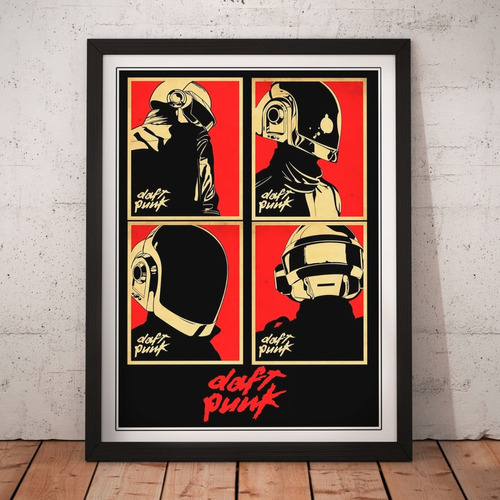 Cuadro Rock - Daft Punk - Pop Art