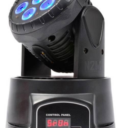 Pack 4 Cabeza Movil Robotico Par 7 Led Rgbw Dmx Fiesta Disco