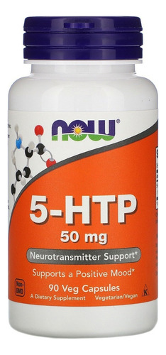 5-htp 50 Mg X 90 Cápsulas Veganas - Now Foods