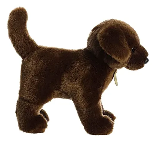 Pbs Aurora, Peluche De Labrador Chocolate De 10