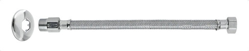 Ligação Flexível Para Água Blukit Mxf 100cm Aço Inox