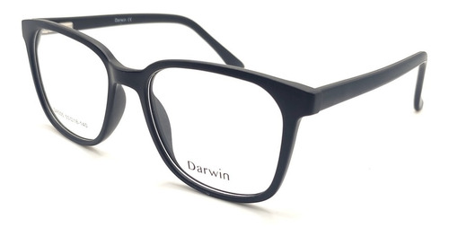 Anteojo Armazon Receta Darwin Unisex Plastico Da005 (ac)