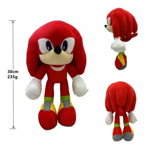 Pelucia Knuckles Boneco Sonic Shadow Tails