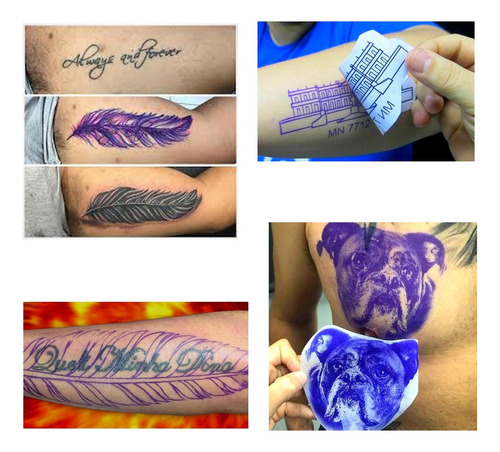 Tinta P Decalque Tatuagem P Impressão Powerink - 1l
