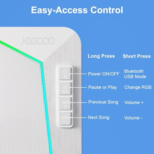Altavoces Para Computadora Jeecoo M30 Bluetooth, Altavoces P