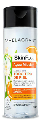 Agua Micelar Pamela Grant Skinfood  Azahar 200 Ml