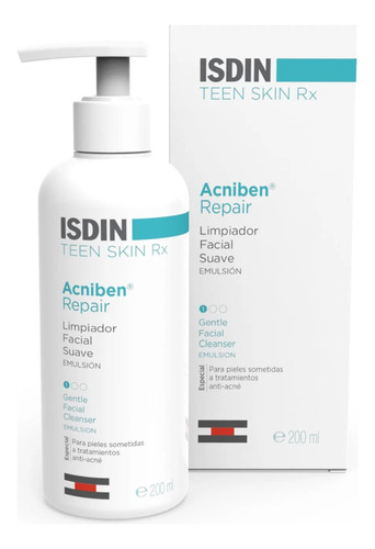 Isdin Teen Skin Acniben Repair Limpiadora Emulsión 180ml