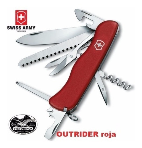 Navaja Victorinox Outrider 14 Servicios 100% Original Suiza