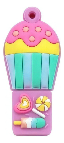 Memoria Usb Animalitos 32gb Brobotix Nombre Del Diseño Cupcake Lollipop