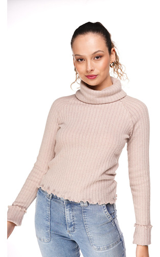 Sweater Para Mujer Efesis Sweater Rakel Regular Cuello Tortu