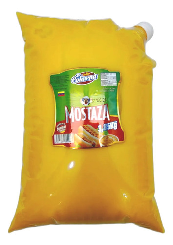 Bulto 4 Aderezo Mostaza La Colmena 3.85kg 0422 Ml.