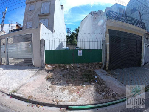 Imagem 1 de 4 de Terreno, 125 M² - Venda Por R$ 255.000,00 Ou Aluguel Por R$ 1.200,00/mês - Jardim Milena - Santo André/sp - Te0018