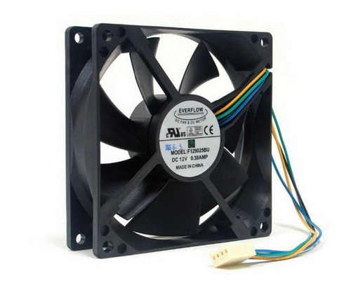 Cooler Fan 92mm Doble Ruleman 4 Pines Pwm Extremo