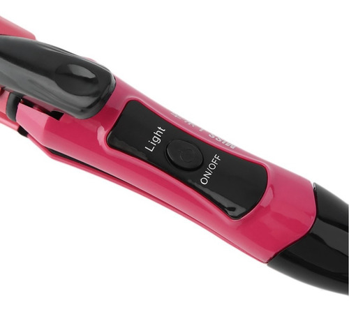 Imagen 7 de 7 de Plancha Para Cabello Alaciadora Ceramica Y Rizadora 2 En 1