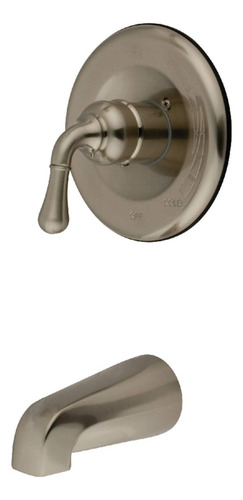 Torneira De Banheira E Chuveiro Kingston Brass Brushed Nicke