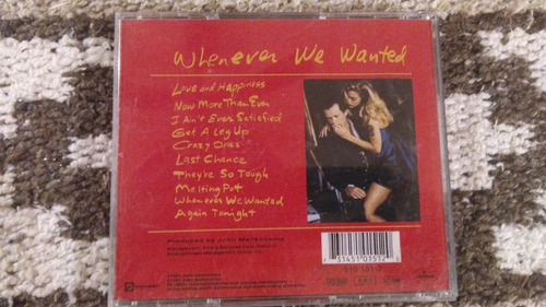 Cd John Mellencamp - Whenever We Wanted - Rock - Neil Young (Usado)