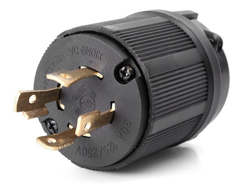 Clavija Para Planta D Luz 120/240v 30amp Generador Uso Rudo
