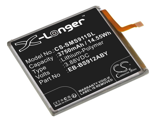 Bateria Para Samsung Galaxy S23 Sm-s9110 S911b Eb-bs912aby