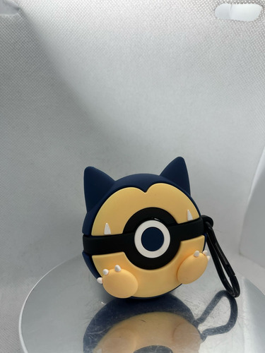 Fundas Case Para Airpods 2 Pro Tws Genericos Snorlax Pokemon Azul Acero Snorlax Pokemon